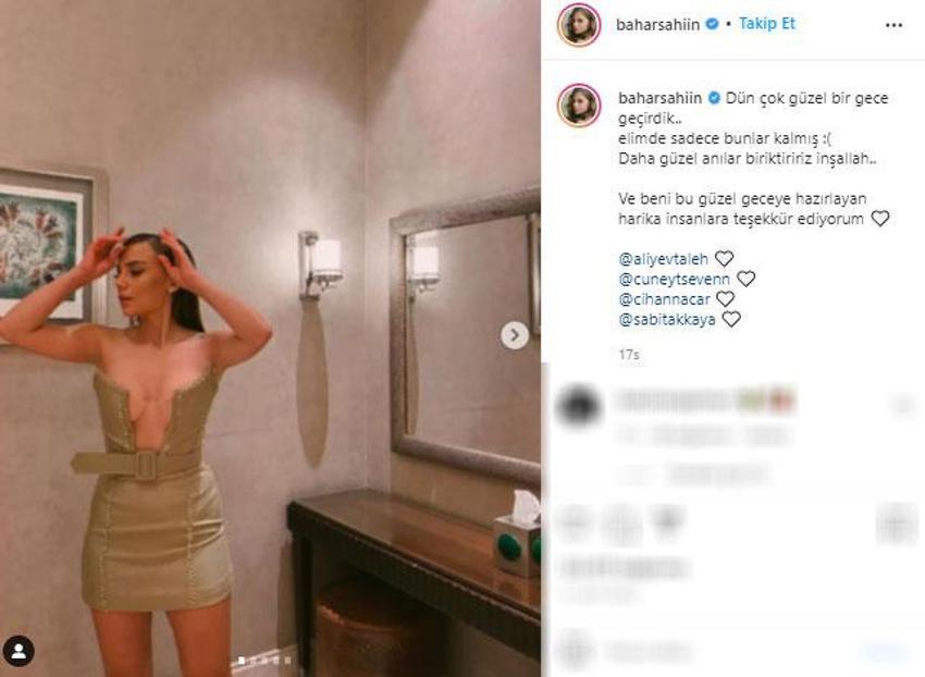 Bahar Şahin hastaneden paylaştı! 'Sen bunu hakettin'