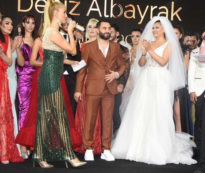 Tuğba Altıntop podyumda kaza geçirdi!