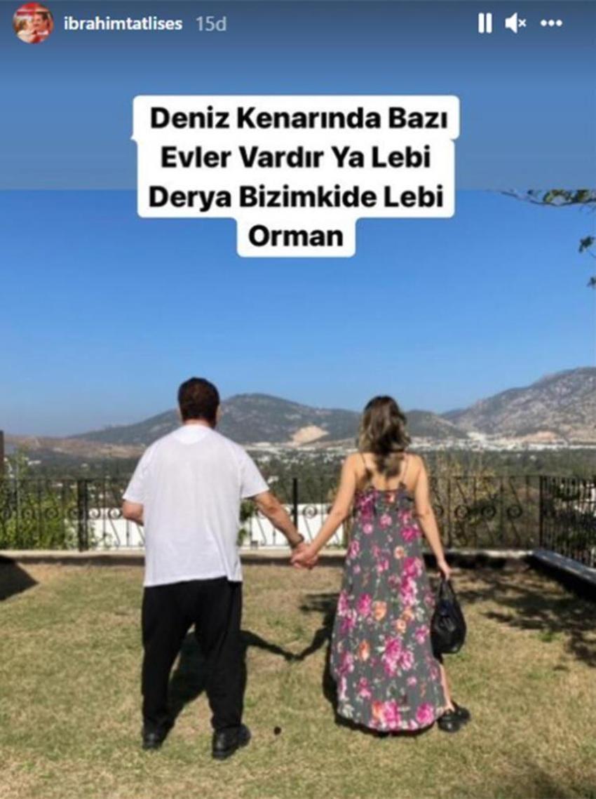 İbrahim Tatlıses'ten romantik poz!