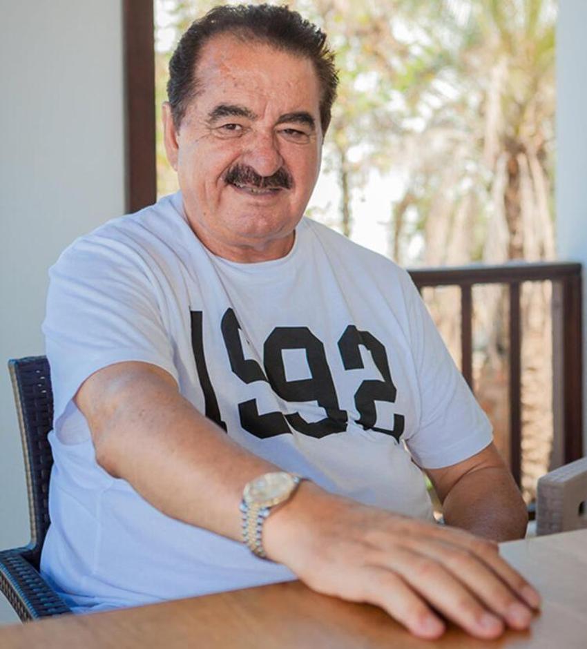 İbrahim Tatlıses'ten romantik poz!