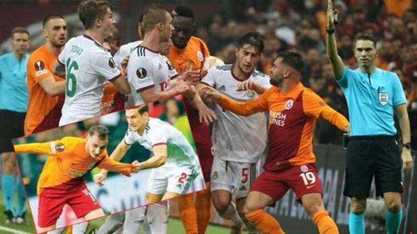 Galatasaray - Lokomotiv Moskova maçı tekrarlanacak bombası! Kural hatası ortaya çıktı! 2 sarıdan atılmadı iddiası