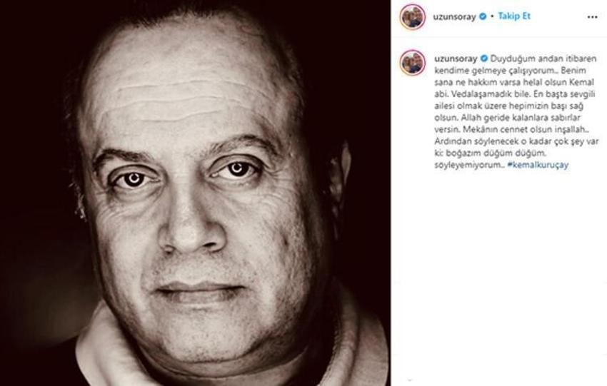 Kemal Kuruçay'ın ölümü ünlüleri yasa boğdu