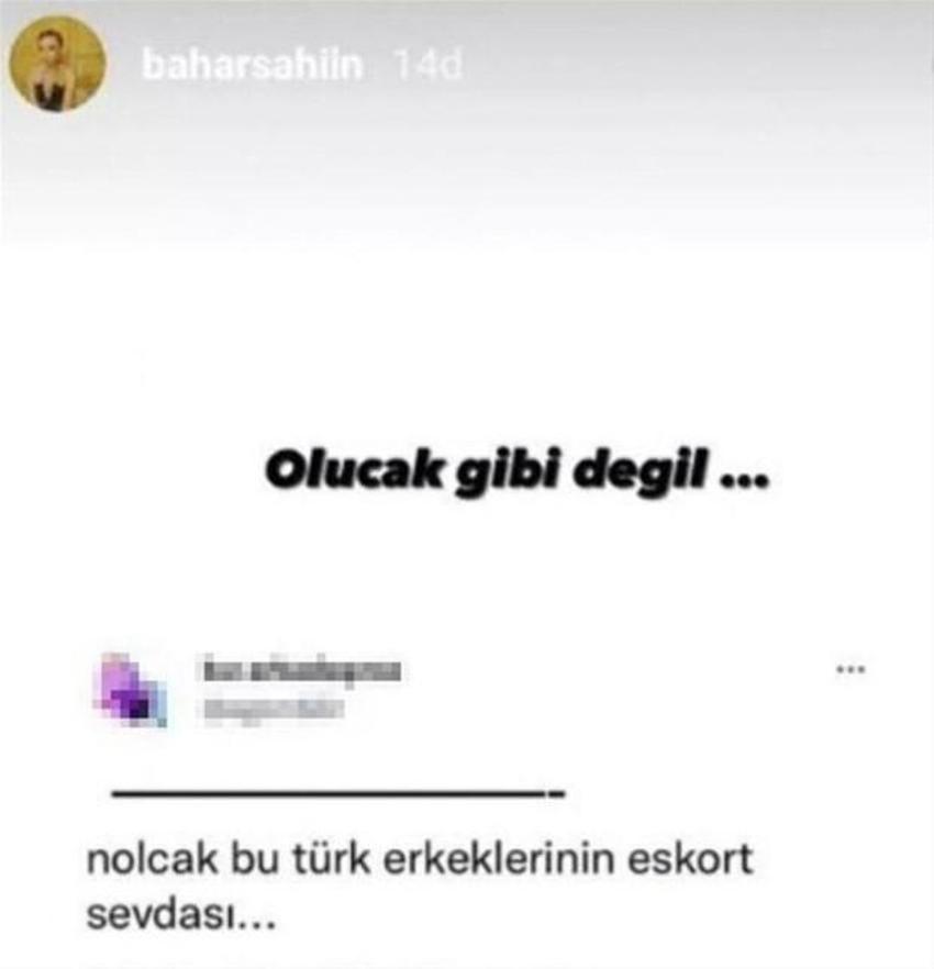 Bahar Şahin: Bir takım kilolar alındı