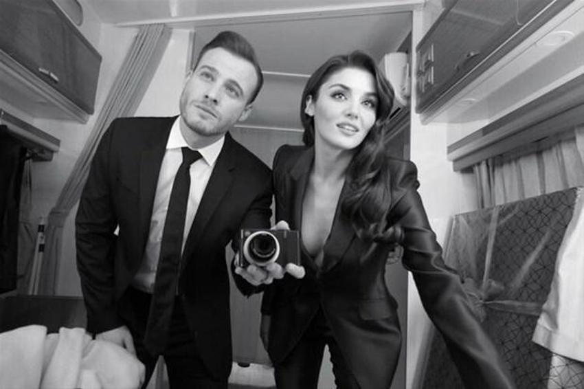 Hande Erçel aşka geldi! Kerem Bürsin paylaşımı...