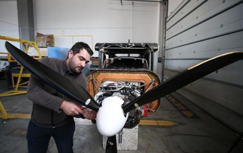 Tamamen yerli! Motoru dursa bile uçabiliyor