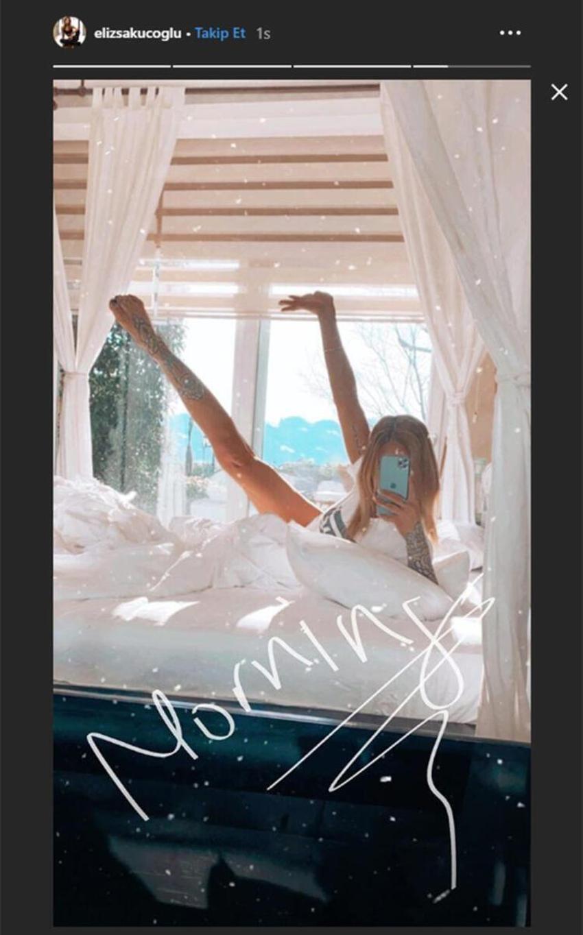 Eliz Sakuçoğlu aşka geldi! Romantik pozlar!