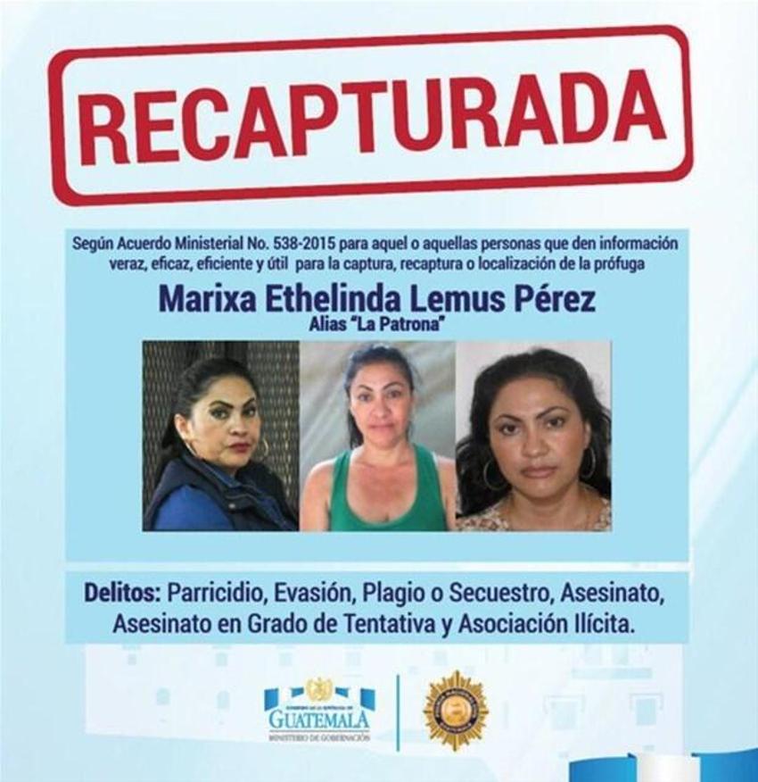 Guatemala'nın El Chapo'su!  La Patrona hapishaneden iki kez kaçmayı başarınca...