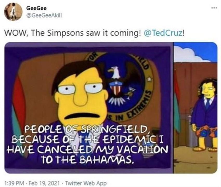 Simpsonlar sosyal medyada olay oldu! Dizideki sahne büyük alkış aldı...