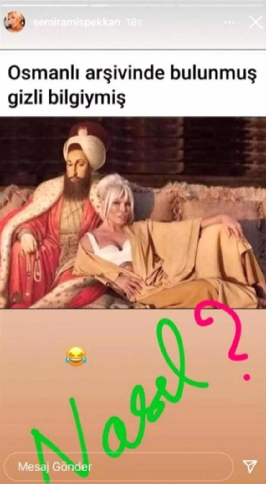 Semiramis Pekkan, Ajda Pekkan'ı tiye aldı!