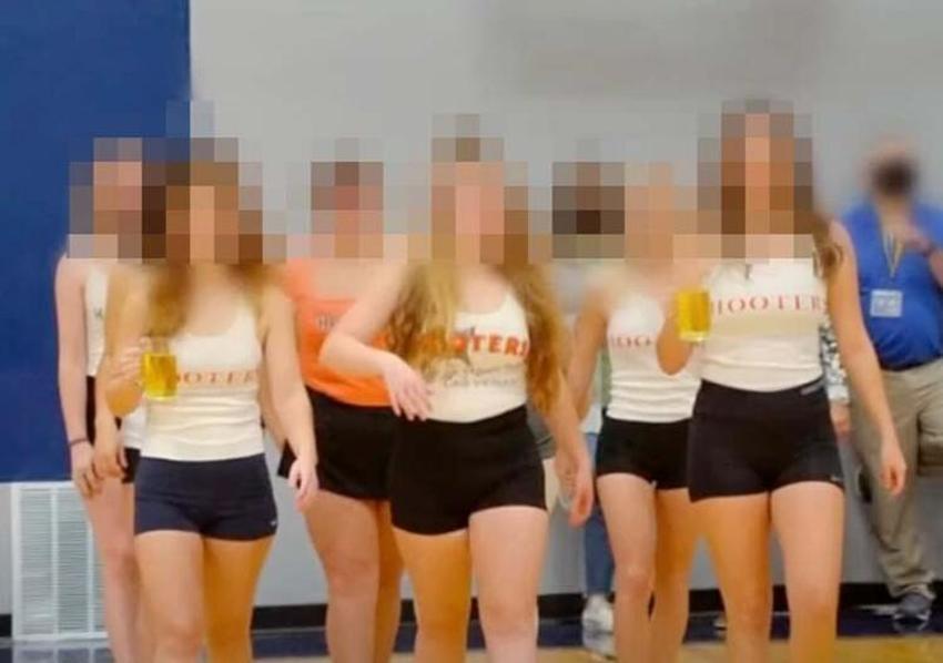 Okulda rezalet! Herkes şoka girdi, görüntüler infial yarattı! Kucak dansı...