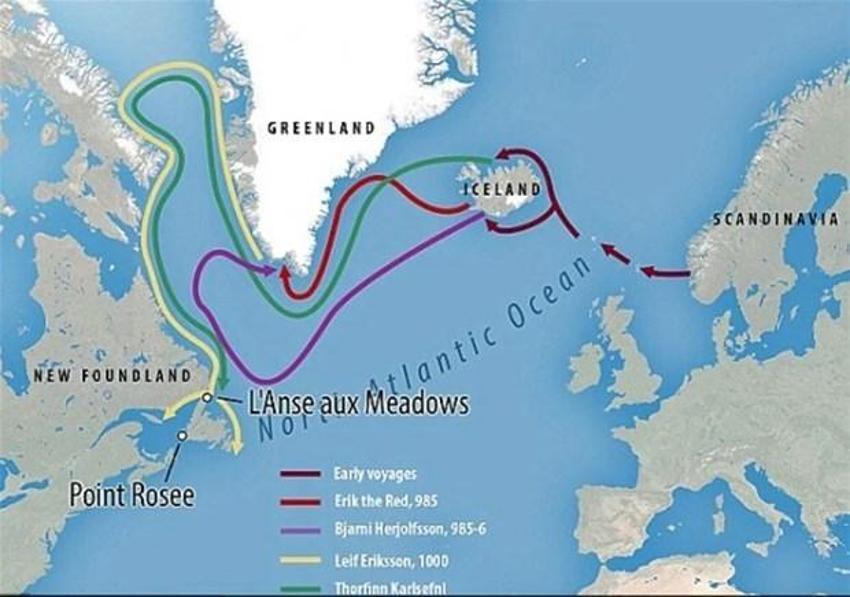 Bilim insanlarından tarihi yeniden yazacak keşif! Amerika kıtasını Vikingler günümüzden bin yıl önce keşfetti