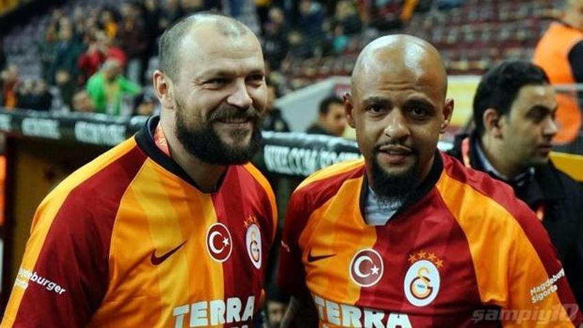 Fatih Terim 'Bir telefon uzağımda gel dersem...' demişti! Felipe Melo yeniden Galatasaray'da! Forma numarası bile...