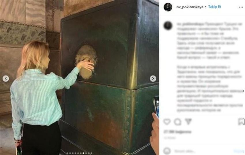 En güzel büyükelçi son paylaşımıyla mest etti! Dikkat çeken Ayasofya detayı