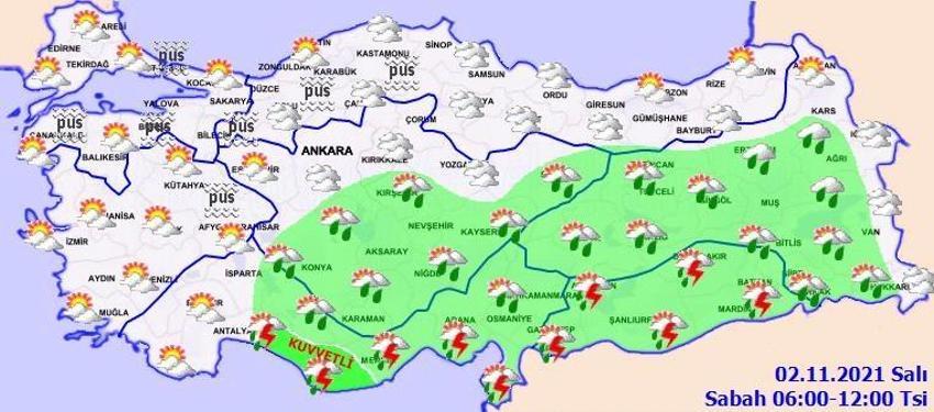 Meteoroloji son dakika kodu ile duyurdu! Sarı ve turuncu uyarılar peş peşe geldi, tehlike radarda görüldü, geliyor, çok kuvvetli...