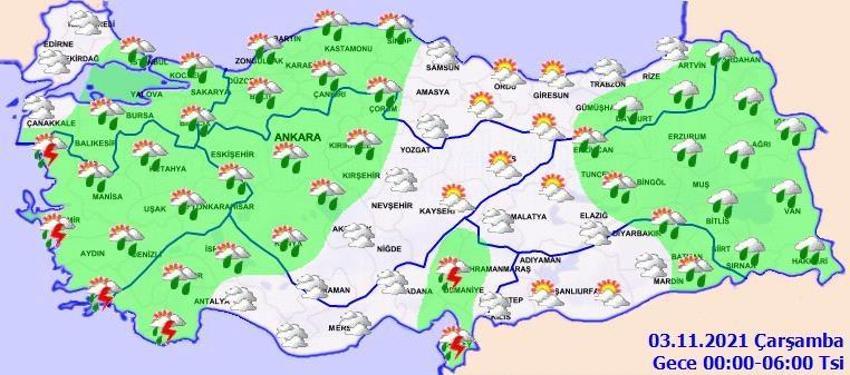 Meteoroloji son dakika kodu ile duyurdu! Sarı ve turuncu uyarılar peş peşe geldi, tehlike radarda görüldü, geliyor, çok kuvvetli...