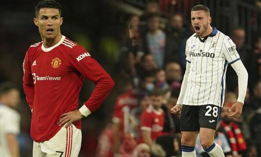 Manchester United-Atalanta maçına Merih Demiral damga vurdu! Old Trafford'da ağları havalandırdı oyundan çıktı, Ronaldo çıldırdı