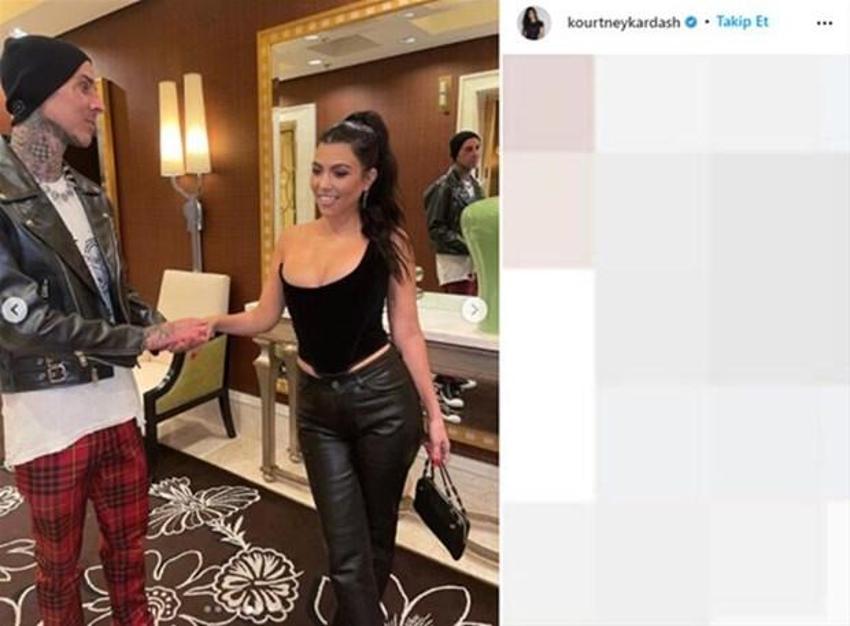 Kourtney Kardashian ile Travis Barker'ın evlilik kararı eski eşi kızdırdı!