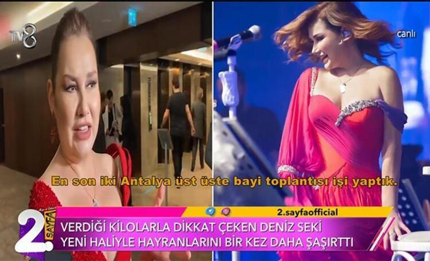 Deniz Seki yüzündeki şişliğin sebebini açıkladı!
