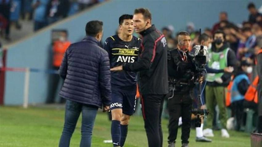 Ali Şansalan Kim Min Jae'ye kırmızı kart gösterdi Güney Kore basını olayı özel haber olarak verdi! 'Fenerbahçe yine...'