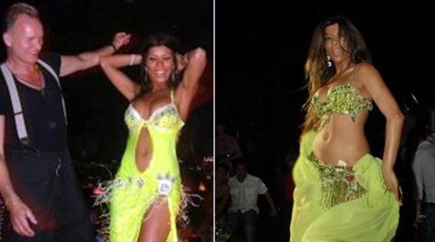 Sting'e yaptığı dansla ünlenen oryantal Nuran Sultan'ın son hali olay oldu!