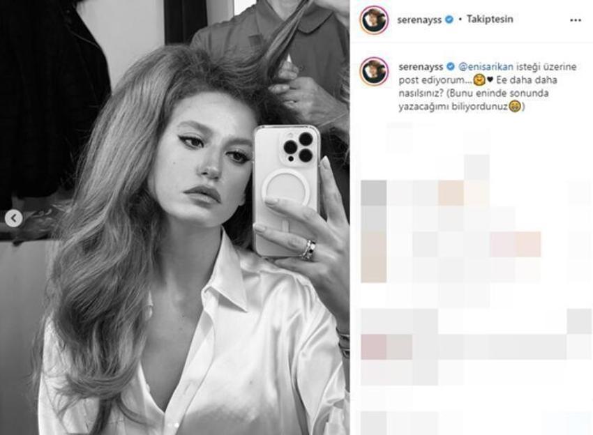 Serenay Sarıkaya dizi çekimi için gittiği Adana'dan ev bakıyor!