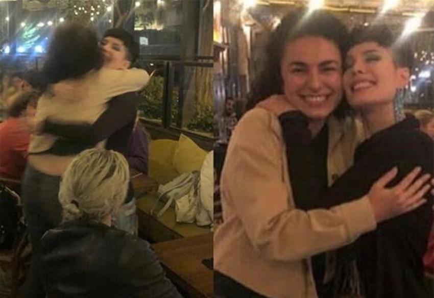 Halsey ikinci kez Türkiye'de! Hayranlarıyla kucaklaştı...