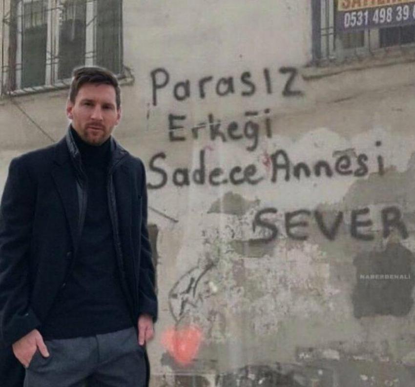 Lionel Messi paylaştı sosyal medyada alay konusu oldu! 
