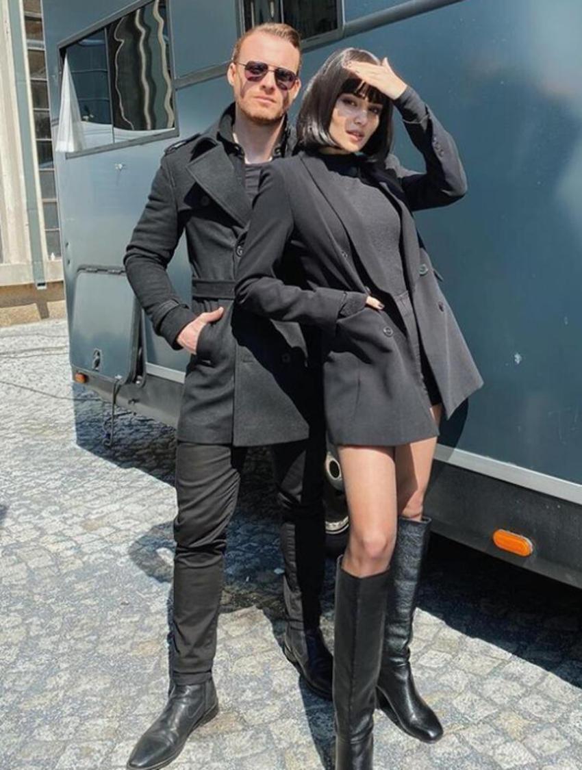 Kerem Bürsin 'sarhoş olduğumda soyunuyorum' demişti! Hande Erçel'in cevabı...