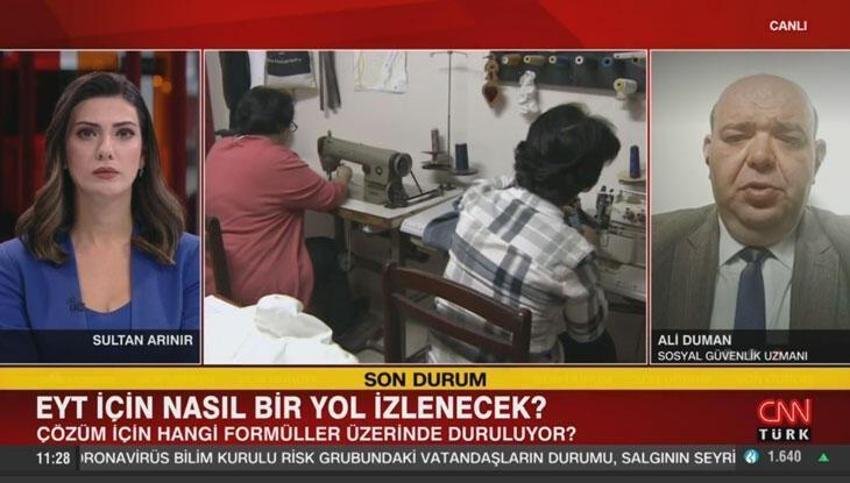 Emeklilikte Yaşa Takılanlar (EYT) ile ilgili 5 farklı formül! Canlı yayında açıkladı...