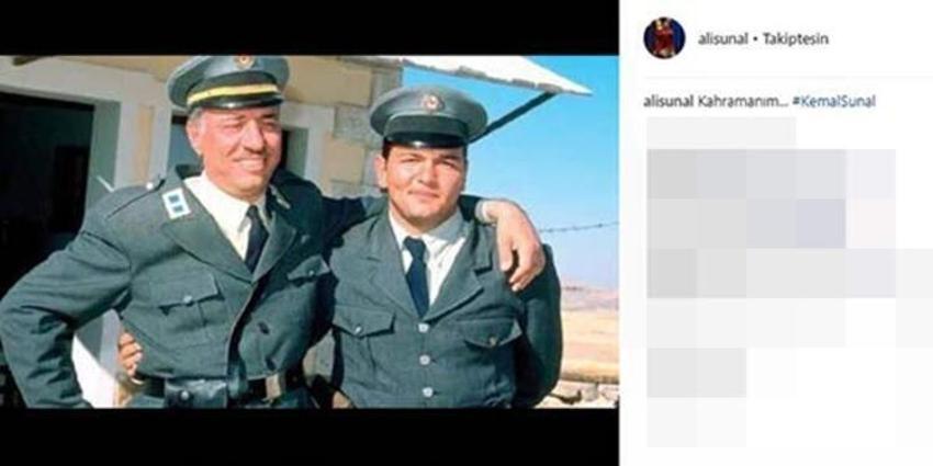 Ali Sunal'dan babası Kemal Sunal'a: İyi ki doğdun koca çınarım!