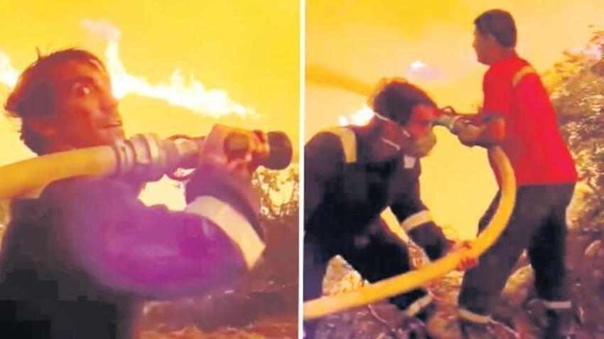 Alevlerin içine dalan ünlü oyuncu İbrahim Çelikkol'dan önemli açıklamalar!