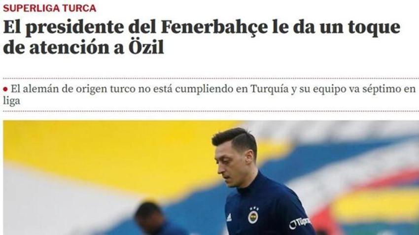 Ali Koç 'Mesut Özil ticari işleri bırakıp futbola odaklanmalı' dedi Avrupa basını sallandı! Ültimatom, 'Acımasız tavsiye'