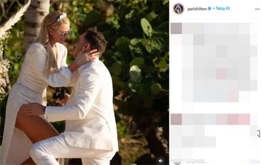 Paris Hilton - Carter Reum çifti evlendi