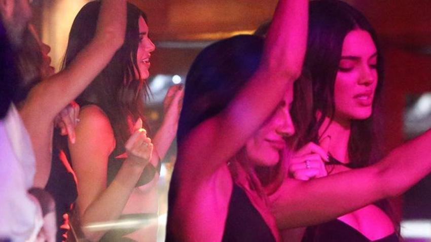 Kendall Jenner cesur kıyafetiyle dikkat çekti!