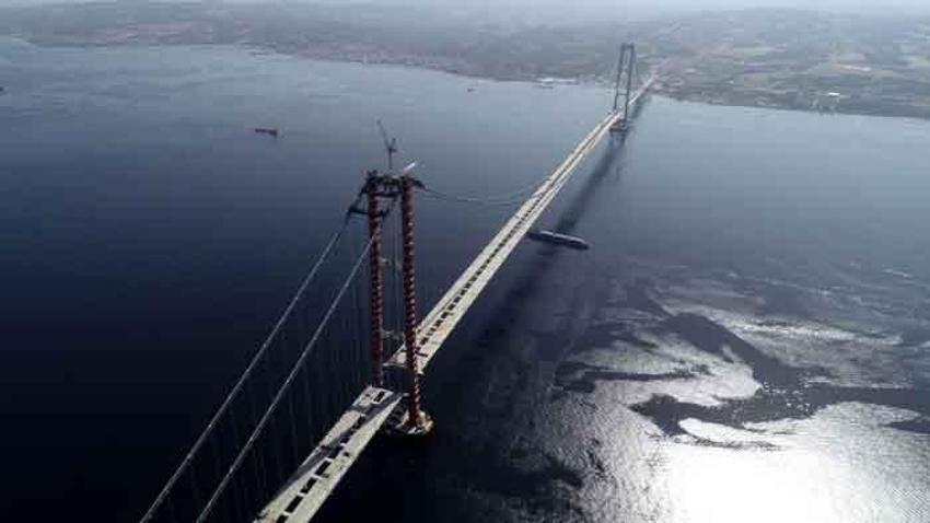 Çanakkale'de tarihi gün! 6 dakikada tamamlanacak...