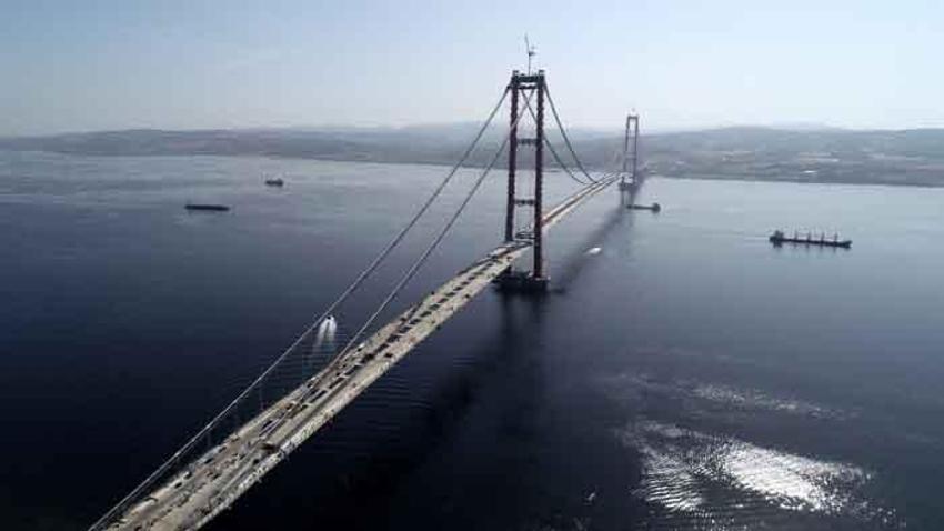 Çanakkale'de tarihi gün! 6 dakikada tamamlanacak...