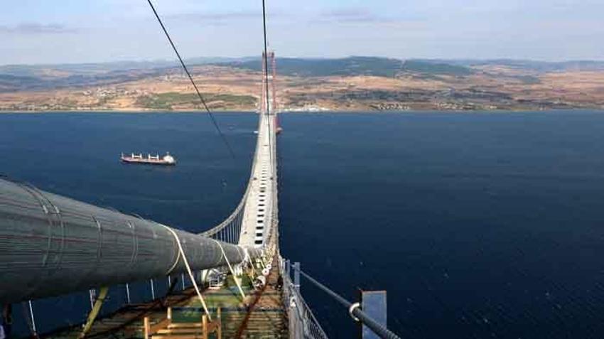Çanakkale'de tarihi gün! 6 dakikada tamamlanacak...