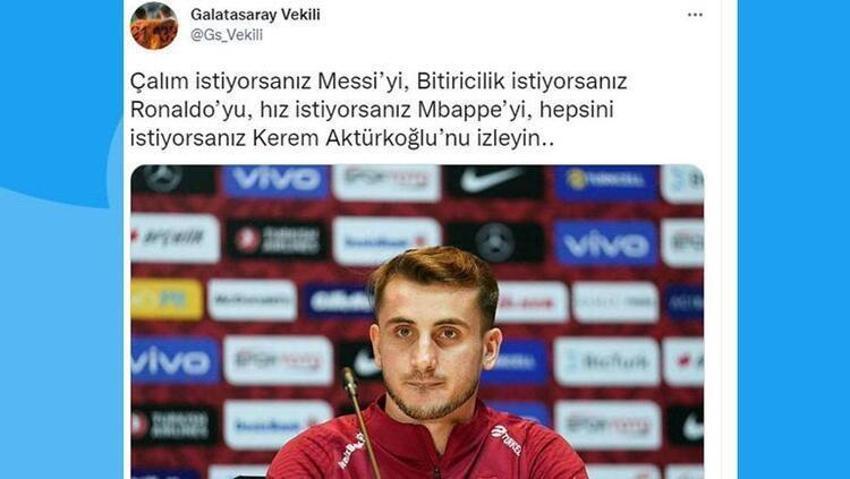 Halil Dervişoğlu'nu, Burak Yılmaz'ı, 6-0'ı değil Türkiye Kerem Aktürkoğlu'nu konuşuyor! Öyle bir bonservis bedeli biçtiler ki...