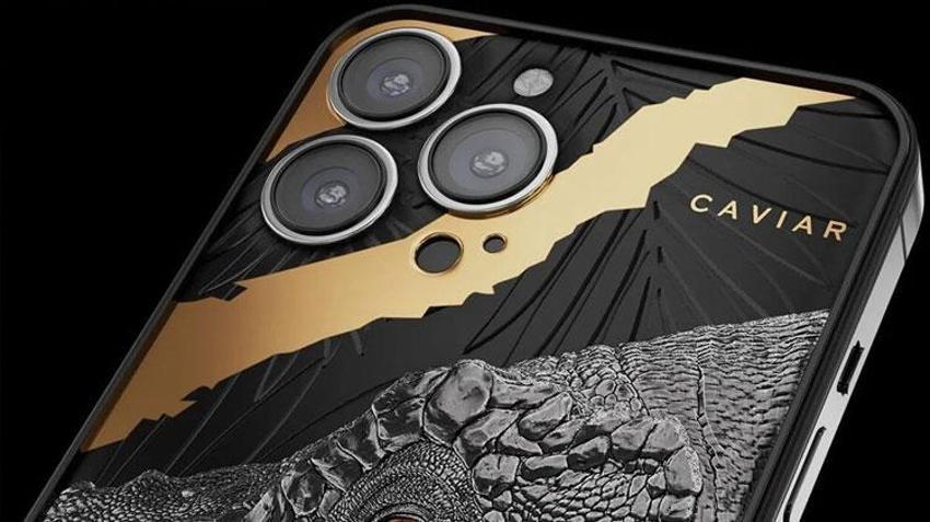 Apple'ın amiral gemisi iPhone 13 Pro Max yeniden tasarlandı! T-rex dişi kullanıldı: Düşmana korku salmak için...