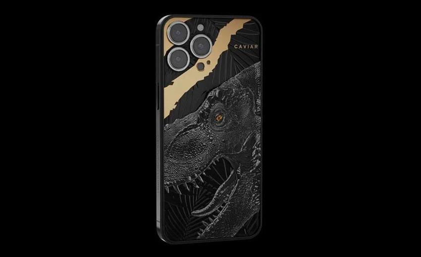 Apple'ın amiral gemisi iPhone 13 Pro Max yeniden tasarlandı! T-rex dişi kullanıldı: Düşmana korku salmak için...
