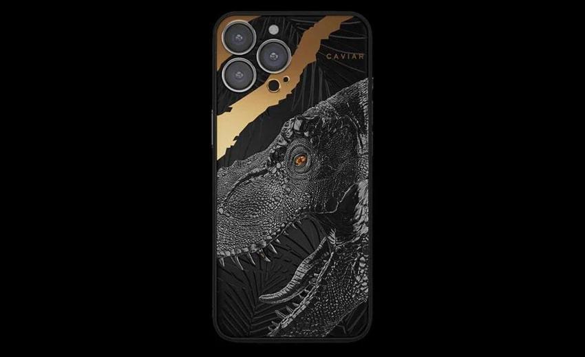 Apple'ın amiral gemisi iPhone 13 Pro Max yeniden tasarlandı! T-rex dişi kullanıldı: Düşmana korku salmak için...