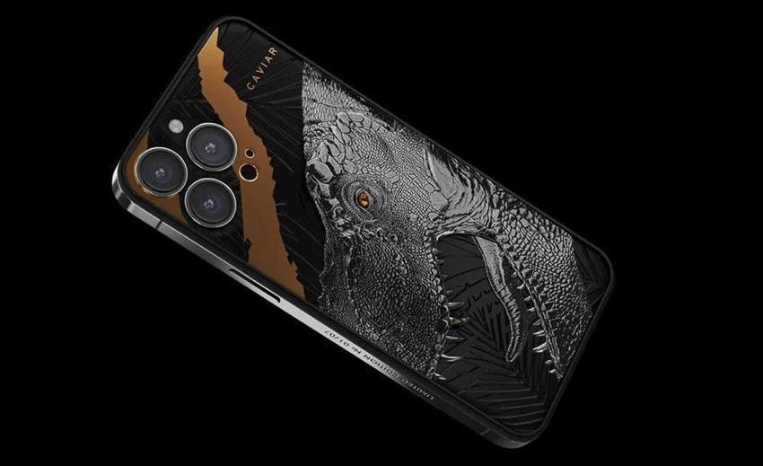 Apple'ın amiral gemisi iPhone 13 Pro Max yeniden tasarlandı! T-rex dişi kullanıldı: Düşmana korku salmak için...