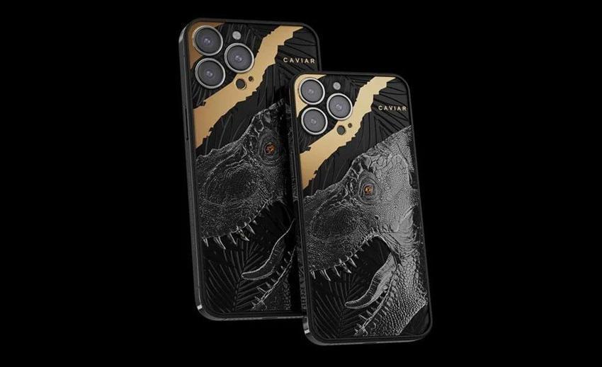 Apple'ın amiral gemisi iPhone 13 Pro Max yeniden tasarlandı! T-rex dişi kullanıldı: Düşmana korku salmak için...