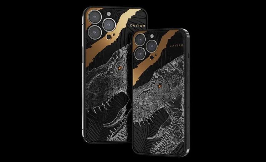 Apple'ın amiral gemisi iPhone 13 Pro Max yeniden tasarlandı! T-rex dişi kullanıldı: Düşmana korku salmak için...