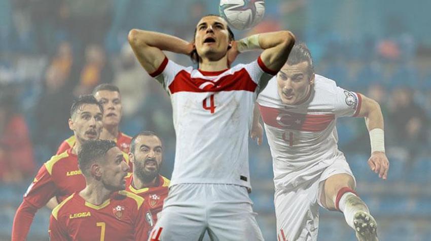 Türkiye Karadağ'ı Kerem Aktürkoğlu ve Orkun Kökçü'yle devirdi maça Çağlar Söyüncü damga vurdu! Öyle bir hamle yaptı ki...