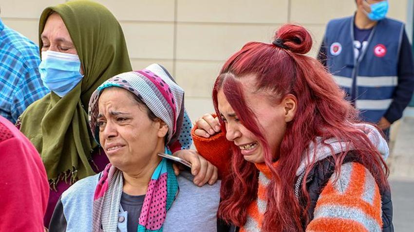 3 aylık bebeğinin cenazesini görünce gözyaşına boğuldu