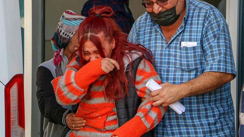 3 aylık bebeğinin cenazesini görünce gözyaşına boğuldu