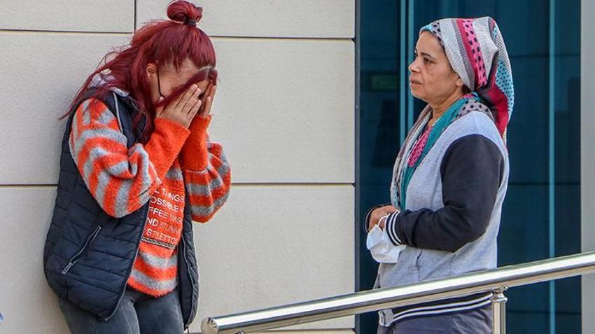 3 aylık bebeğinin cenazesini görünce gözyaşına boğuldu