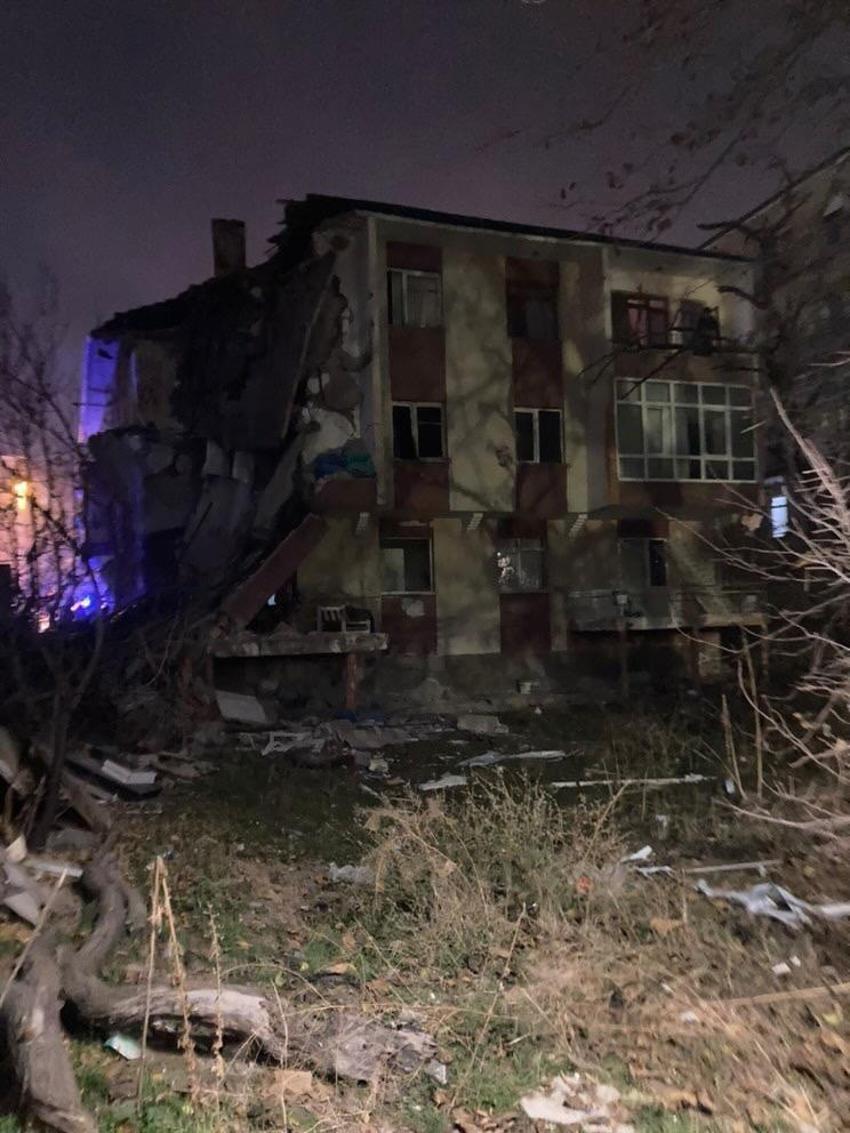 Ankara'da 3 katlı binada patlama sonrası göçük meydana geldi: Çok sayıda yaralı var