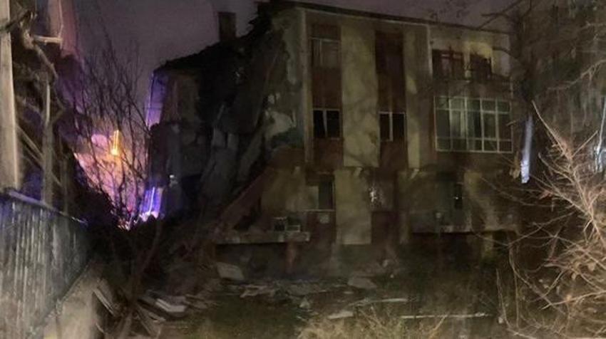 Ankara'da 3 katlı binada patlama sonrası göçük meydana geldi: Çok sayıda yaralı var